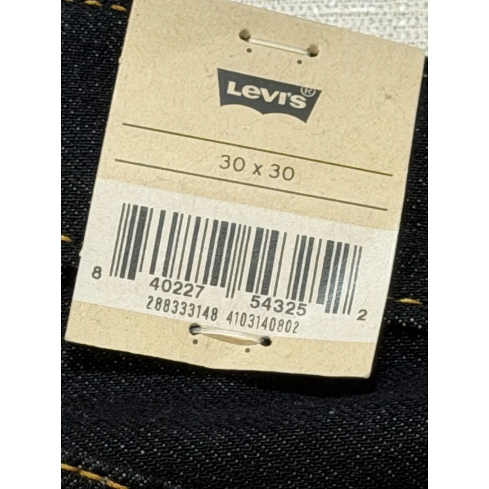 LEVI'S 512 30x30 Slim Taper Jeans Pants Dark Indigo Denim NWT